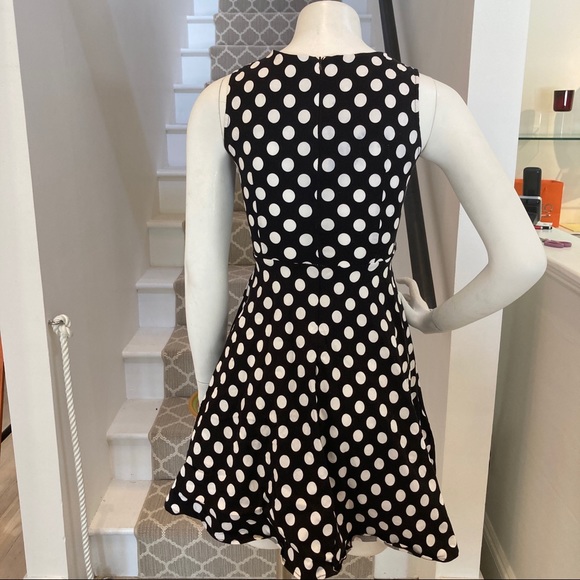 Retro polka dot swing dress - Picture 2 of 5
